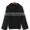 EY0881S Women casual loose cable turtleneck heavy sweater coat vintage sweater