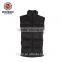 W1001 women cheap black stand collar down vest