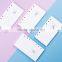 48K customizable internal page of planner monthly/weekly /daily/ planner ,6 holes inide papers