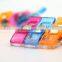 75 PCS colorful sewing binding plastic spring wonder clips-2.7x1.0cm