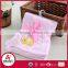 promotion sale cute embroidered knitted coral fleece baby blanket