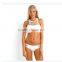 B40475A New design sexy hollowed gridding bikini sets two pieces swimwear