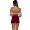 B33769A Latest autumn fashion wholesale women onesie shorts jumpsuit