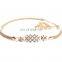Fashion Lady Waist Chain Golden Flower Waist Belt