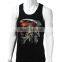 Skull Print man tank top shirt,tank top with logo