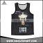 USA Style Photos Printed Senior High School Basketball Game/Match Uniform