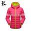 Custom women winter ultralight down jacket