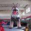 customized outdoor giant advertising husky dog animal costume inflatable for christmas decoration