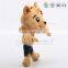 Funny and creative plush rocking animal baby toy
