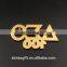 Zinc Alloy Material Rhinestone Lapel Pins Custom Logo