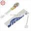 Discount price zinc alloy engraved bookmark with pendant