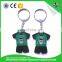 2017 factory design soft PVC keychain with custom logo