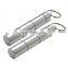 3 Compartments Pill Case Dispenser Aluminum Alloy Waterproof Tube Box Keychain Pill Holders