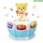 Baby Toy Drum, Musical Learning Drum with Flashing LED Lights Electronic Education Toys for Toddlers Early Development