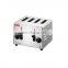 commercial electric bread toaster 4 slicer for household