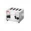 2017 New design 4 slices stainless steel electric commerical bread toaster
