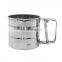 Handheld Cup Shape Stainless Steel Flour Sifter