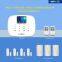 high quality home security alarm system 3g wifi +gsm 433mhz Wireless support android/IOS app with ip camera