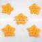 high quality drink 10*10cm felt christmas placemat
