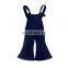Girl Stripes Bell-Bottom Wholesale Infant Romper Private Label Baby Overalls