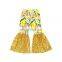 Girl Cactus Sequin Pants Girls Flare Trousers Bell Bottom Pants