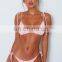 Ladies Bikini Sexy Print Swimsuit Sexy split swimsuit