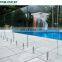 Modern Villa Inox Balcony Railing Stainless Steel 10 12Mm Glass Pool Fence Spigot Design