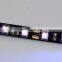 UV Led Strip light 5050 SMD 60leds/m 395-405nm Ultraviolet Ray Purple black PCB tape lamp