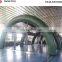 Custom tunnel inflatable paintball tent for inflatable paintball field equipment