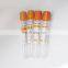 8ml Orange Vacuum Blood Collection Procoagulation Tubes