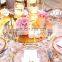 Nice design decoration mirrored wedding flower stand centerpieces for sale