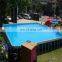 New Popular design large inflatable stents metal frame swimming pool for backyard