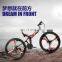 26 inch 21 speed cheap high quality folding mountain bike with disc brake
