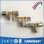 New arrival BSP ISO17484 brass union supplier gas system 3way equal tee for multilayer pipe