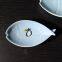 Nordic Modern Simple Blue Ceramic Fish Decoration Vase Storage Tray For Home Living Room
