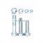 Plain zinc galvanizing grade 4.6 grade 8.8  bolt specification Hexagonal high tensile hex bolt and nut class 109