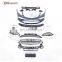 GLE calss W166 to GLE63 style body kit full set PP material for W166 with front bumper grille