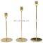 Candle Holders-Set of 3 Candlestick Holders for Taper Candle Birthday Dinning Party Decorative Metal Taper Candle holders