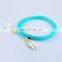 3meter MM50/125 OM3 SC-sc  2.0mm flat Duplex dx fiber optic patchcord/jumper/assembly