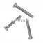 M3.5 X 40mm Nickel Plated Electrical Plug Socket Screws raised countersunk slot electrical screws