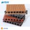 JNZ wholesale anti slip outdoor round hole wood plastic floor decking boards WPC decking tile