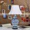 antique ceramic table lamp for hotel made in jingdezhen
