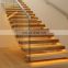 Custom Wooden stair treads and risers Stairs Modern Interior Staircase