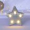 christmas decoration lights supplies wooden decoration with led lamp