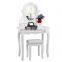 mirrored wooden dressing table designs