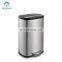 High class big size 50L large pedal waste bin