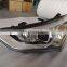 LED Head Lamp Car Accessories 92101-2W110 92102-2W110 For Santafe US 2013 2014 2015