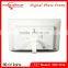 7-inch frameless digital photo frame with 800 x 480 Pixels Resolution and MP3 Player