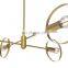 HUAYI Fashion Lighting Decorative Dining Room Hotel Luxury Ceiling Hanging Chandelier Pendant Lamp
