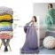 OEM Factory Chunky Cotton Merino Wool Yarn Big Chunky Massive Yarn For Making Blanket